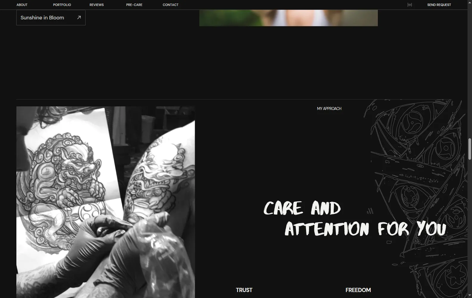 My approach: care and attention for you