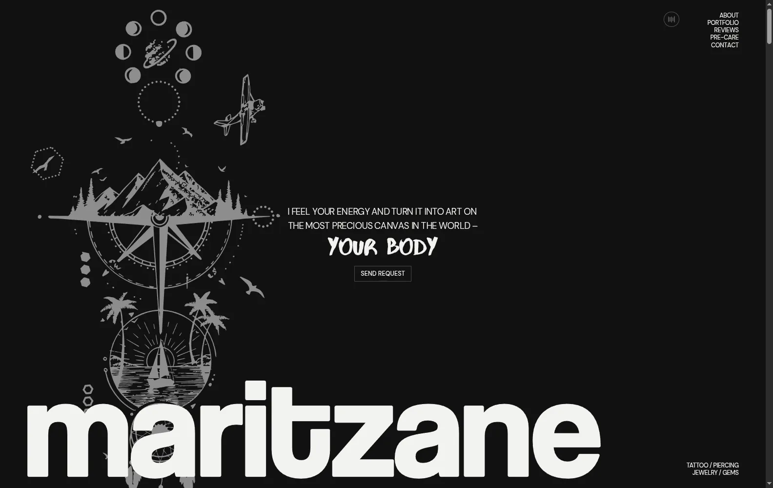 maritzane, cover